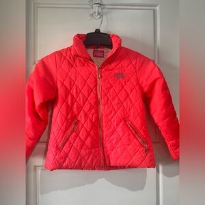 Forever pink Quilted Puffer Jacket